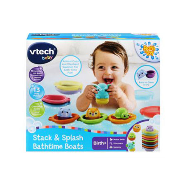 VTech Stack and Splash Bathtime Boats Set