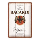 Nostalgic-Art Bacardi Medium Sign (20x30cm)