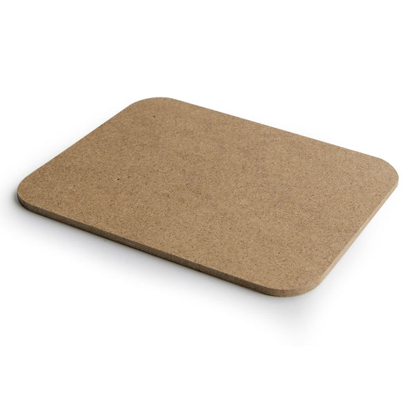 Craft MDF Rectangle Coaster (9.4x11.2x0.3cm)