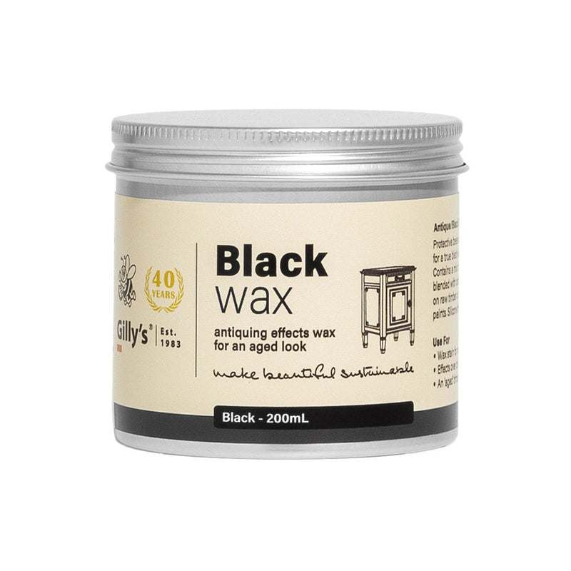 Gilly's Black Antiquing Effects Wax 200mL