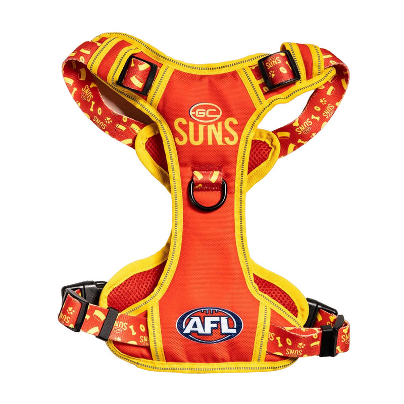 AFL Gold Coast Suns Pet Harness