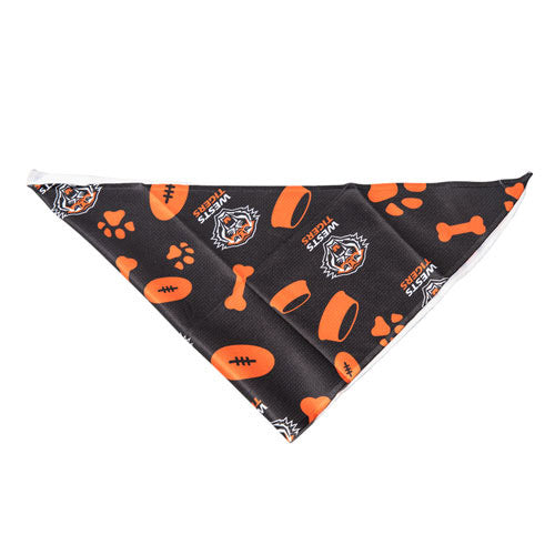 NRL Wests Tigers Pet Bandana