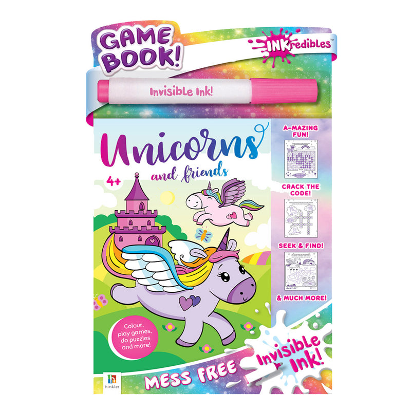 Inkredibles Invisible Ink Game Book