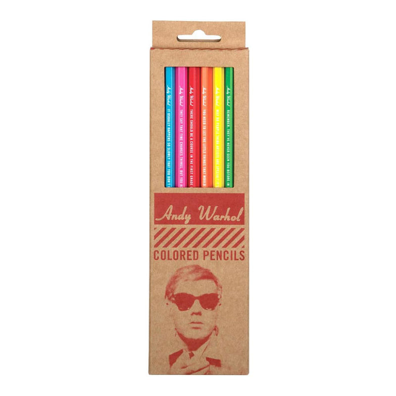 Galison Andy Warhol Philosophy Colored Pencils