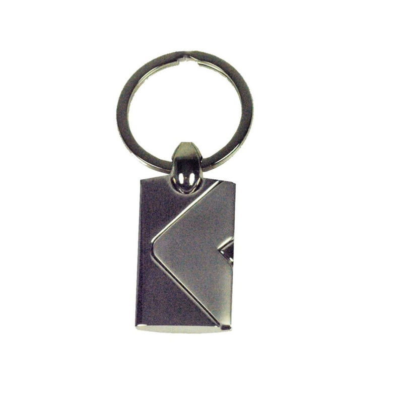 Lifefx Chrome Envelope Keyring