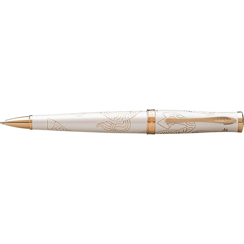 Year of the Horse Sauvage 23CT Lacquer Ballpen (White)