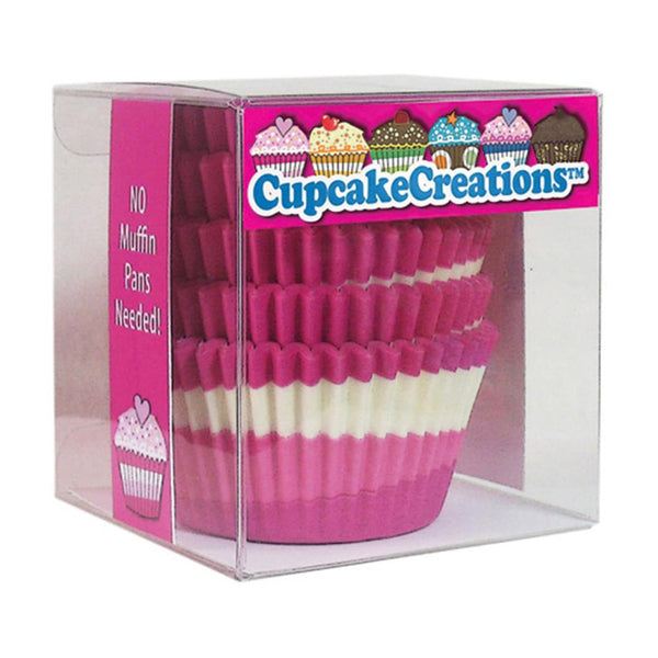 Standard Pink Circle Cupcake Cups 80pk