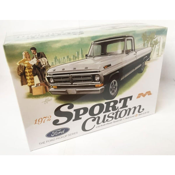 1972 Ford Sport Custom Pickup Plastic Kit 1:25 Scale