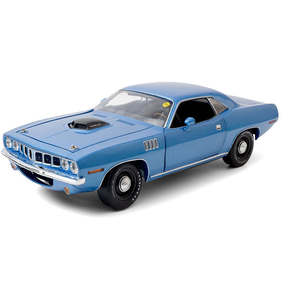 1971 Plymouth Hemi Cuda Indianapolis 1:18 Model Car (Blue)