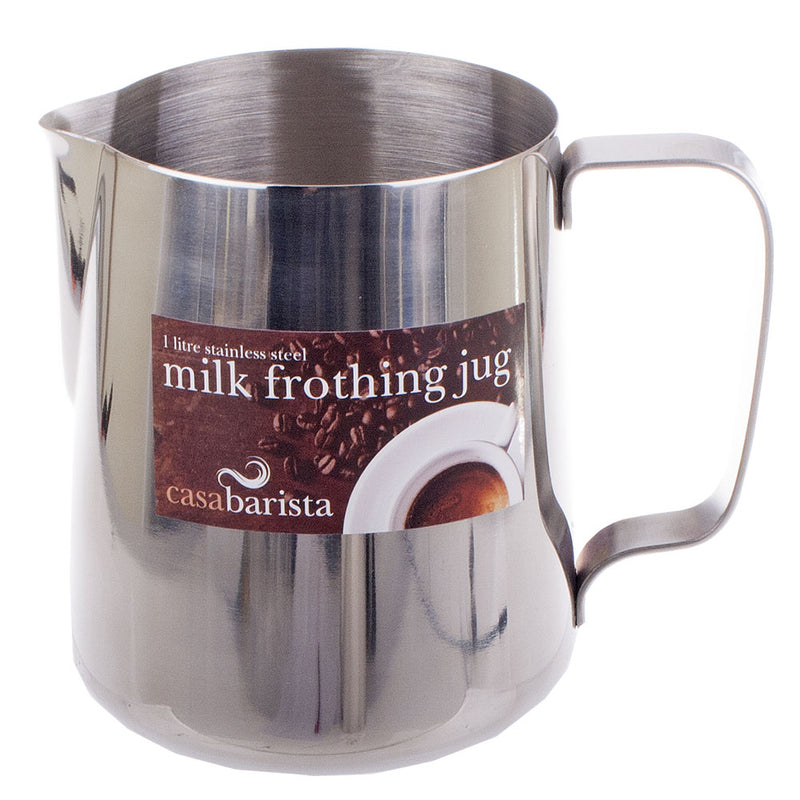 Casabarista Stainless Steel Milk Stronging Jug