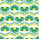 Papel+Nudários de almoço de design (flores geográficas)