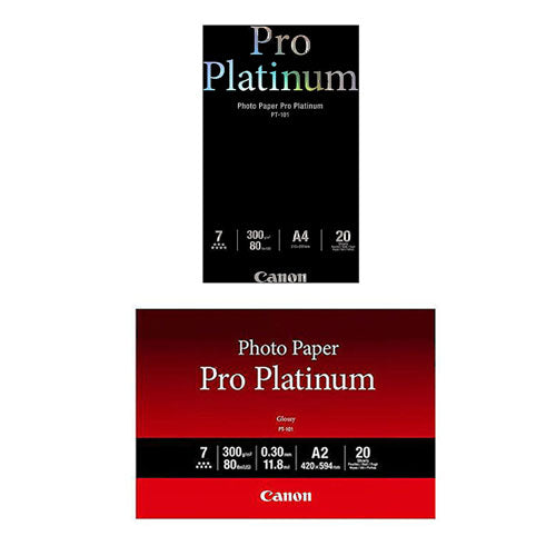 Canon Pro Platinum Photo Paper 20pc