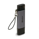 Lindy USB 3.2 Type C & A SD/Micro SD Card Reader