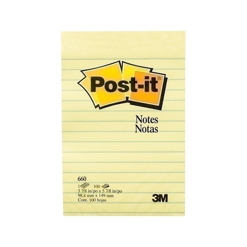 Post-it Canary Yellow Notes 12pk