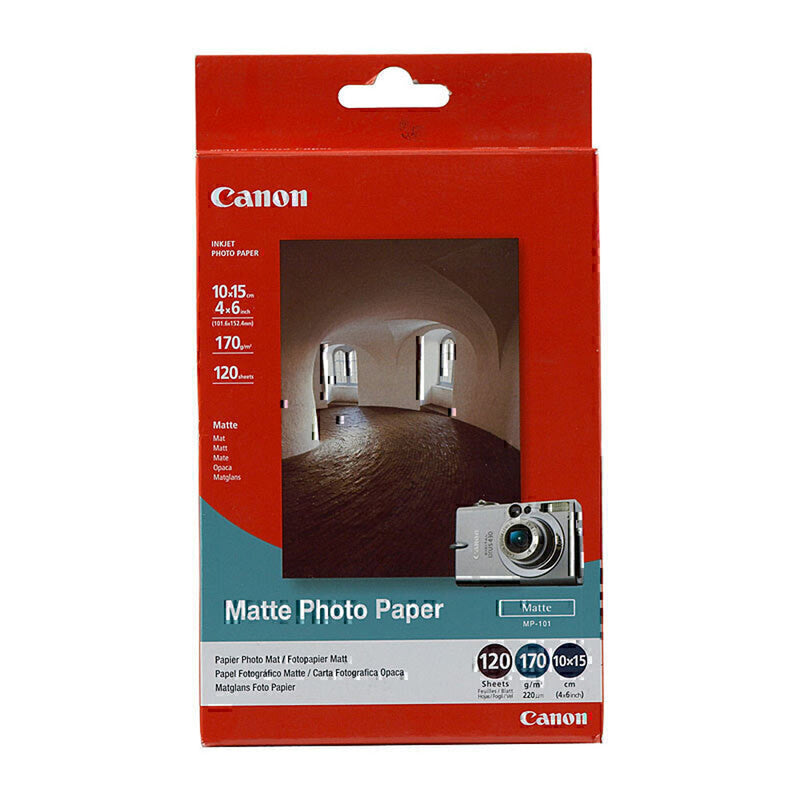 Papel fotográfico mate canon