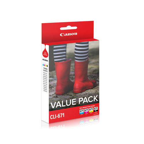 Canon CLI671 Value Pack