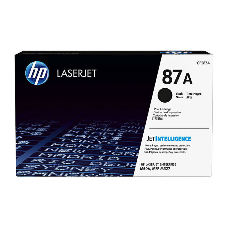 Cartucho de toner HP 87 (preto)