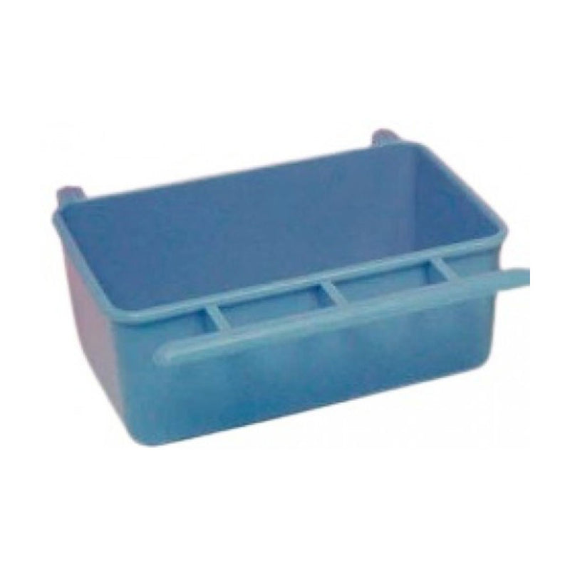 Plastic Rectangular Seedcup with Perch 13.5cm