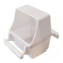 Alimentador de pássaro com capuz de plástico