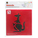 Australian Animals Stencil (Pack of 6)