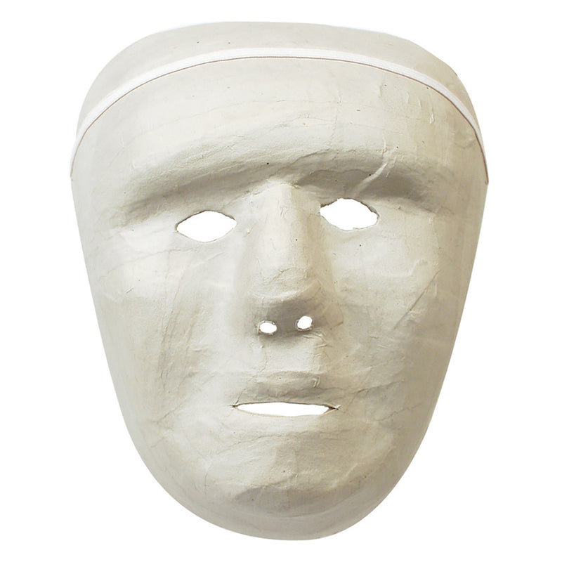 Papier Mache Full Face Mask