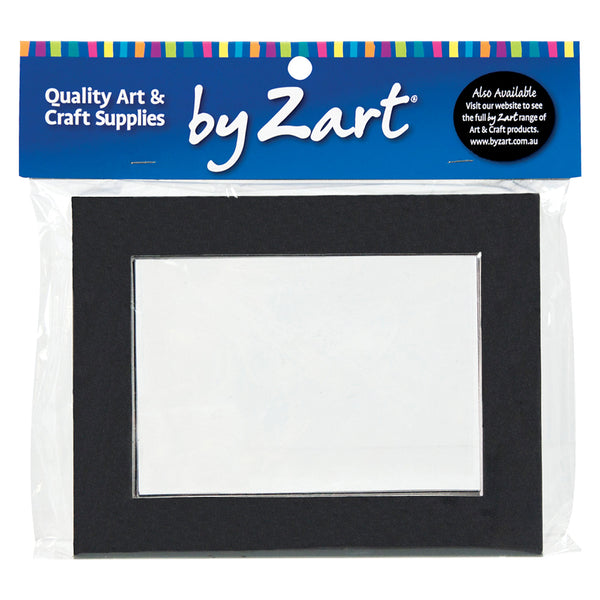 Pre-Cut Mounts A6 10pk (Black/White)