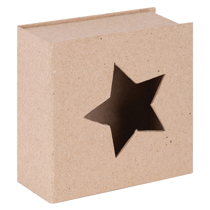 Papier Mache Cut-Out Star Box