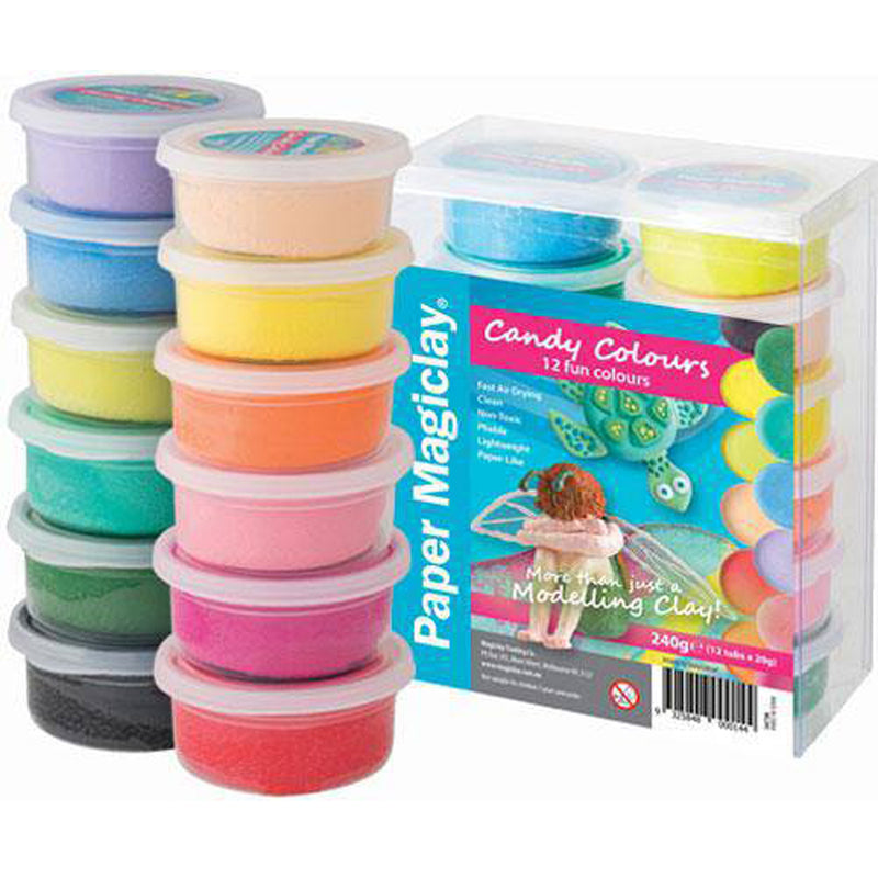 Paper Magiclay Candy Colours 240g