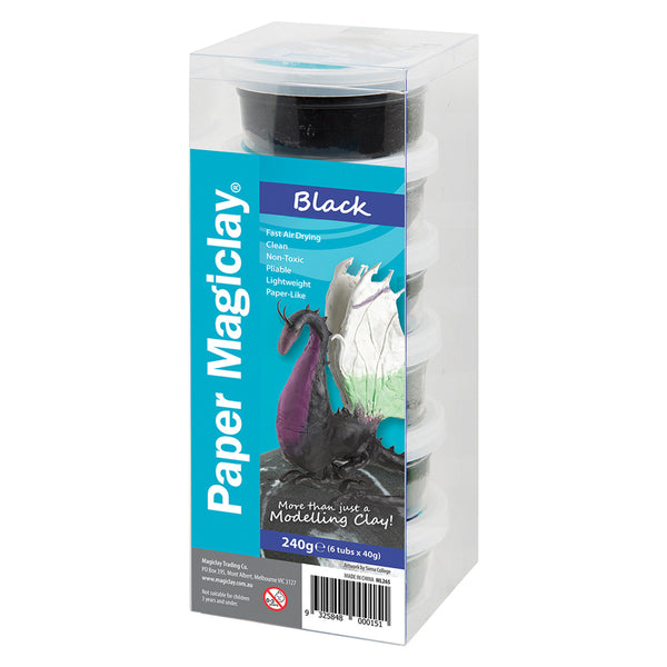 Paper Magiclay 240g (Black)