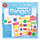 Colour and Shape Bingo Educational Game