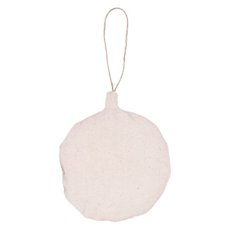 Pre-Stuffed Calico Round Bauble 10pcs