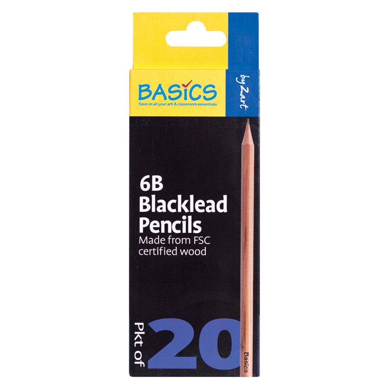Basics Blackleads Pencil 20pcs