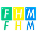 Alphabet Upper Case Stencil Set