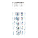 6 Braço de dragagem dobrável de braço com tiras de peixe 24 "