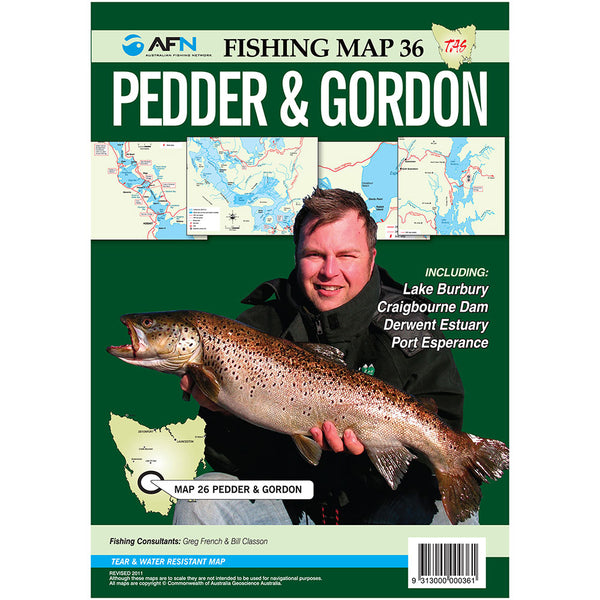 Pedder & Gordon Map