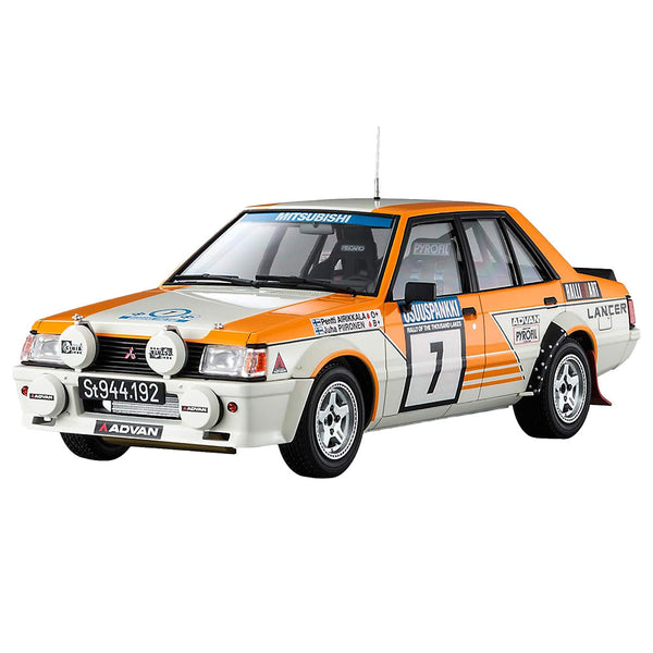 Mitsubishi Lancer EX-2000 Turbo 1982 1000 Lakes 1/24 Scale