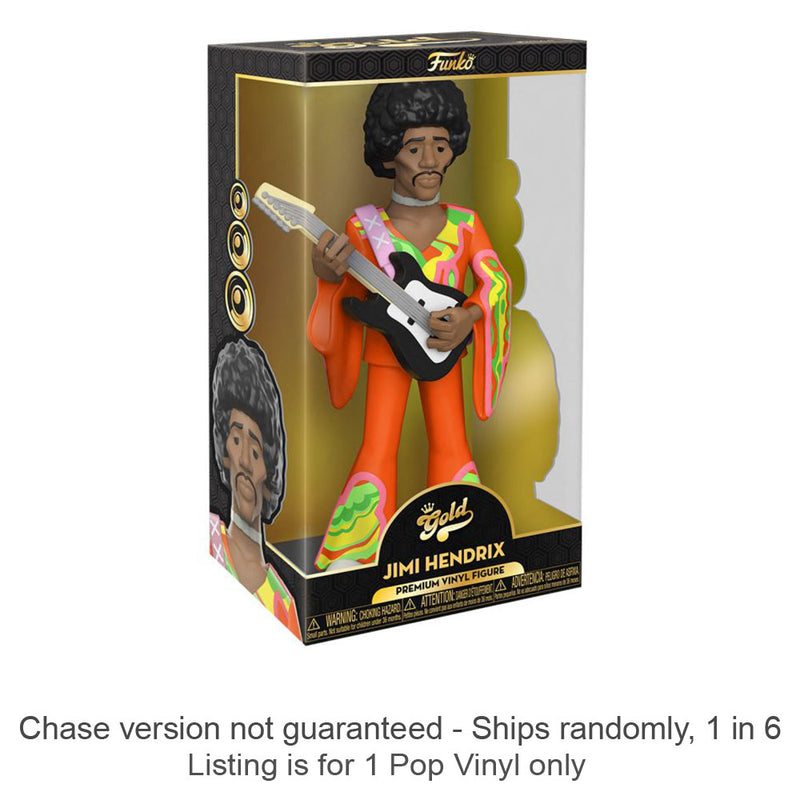 Jimi Hendrix Vinyl Gold Chase Ships 1 em 6