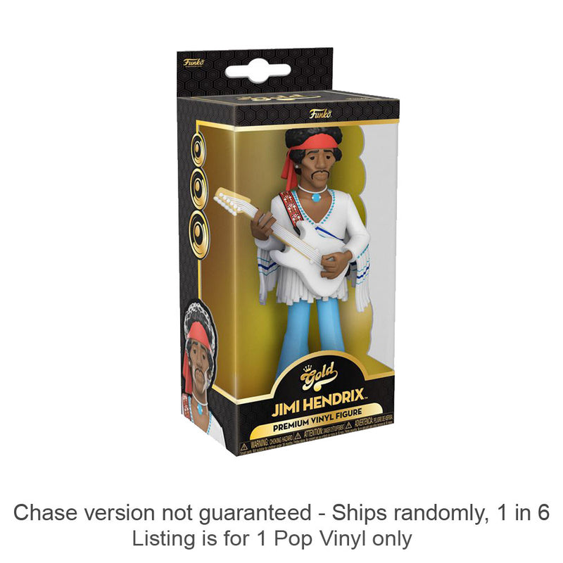 Jimi Hendrix Vinyl Gold Chase Ships 1 em 6