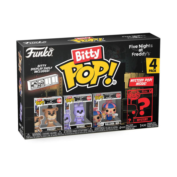 Five Nights at Freddy's Freddy Bitty Pop! 4-Pack