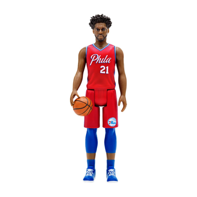 Joel Embiid Philadelphia 76ers Red Stat Supersports ReAction