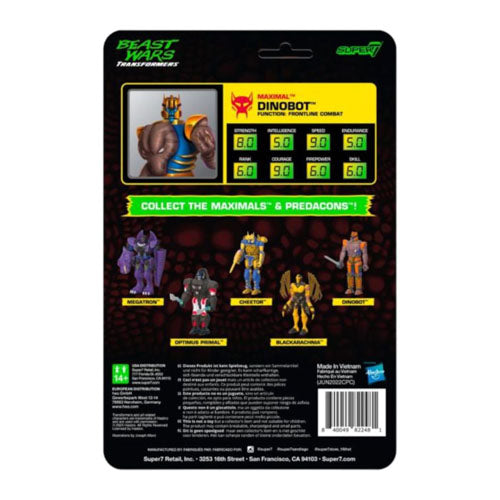 Transformers: Beast Wars Dinobot Reaction 3.75" Figure