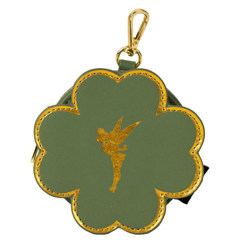 Disney Tinker Bell 4-Leaf Clover Tote Bag with Coin Bag