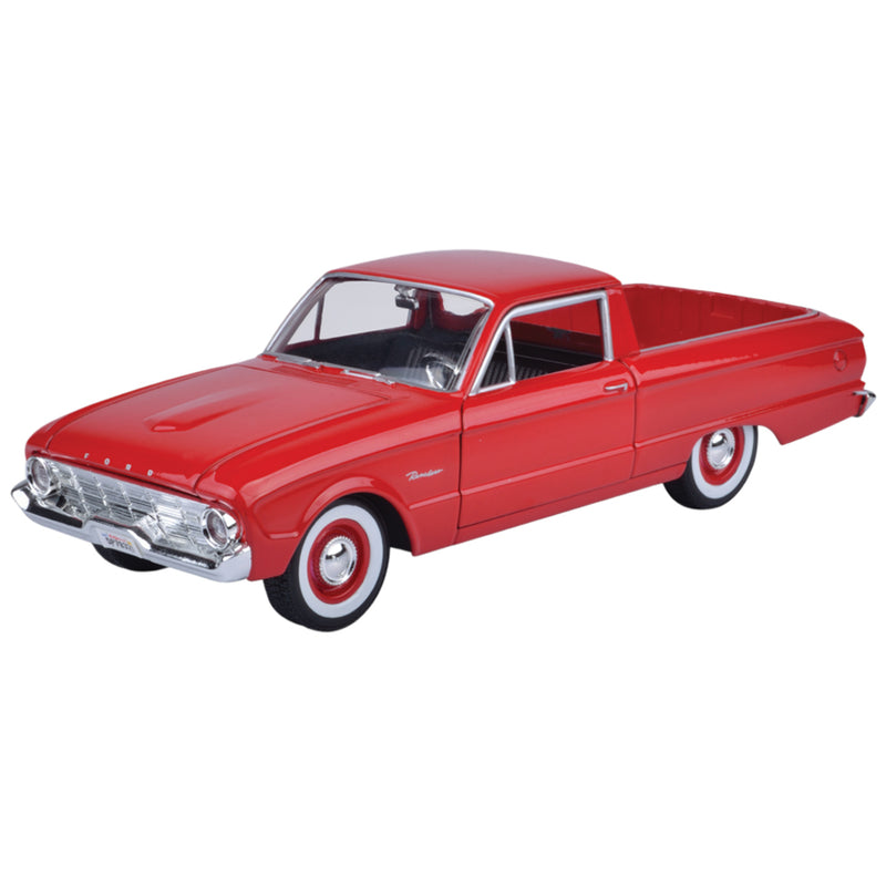 Timeless Legends 1960 Ford Ranchero [Red] 1:24 Diecast