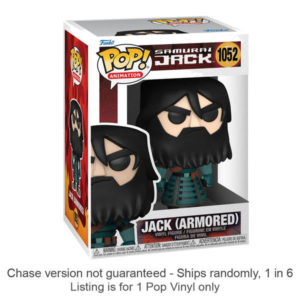 Samurai Jack Jack Armored Pop! Vinyl Chase Ships 1 in 6