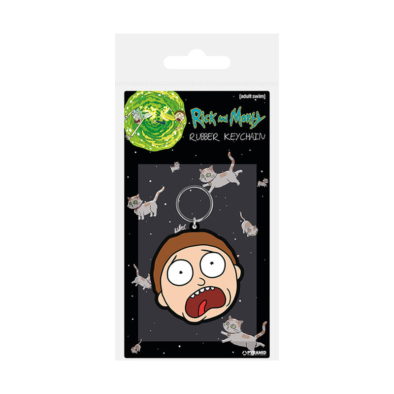 Rick y morty goma llavero