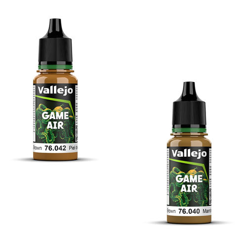 Vallejo Game Air Acrylic Paint 18mL (Brown)