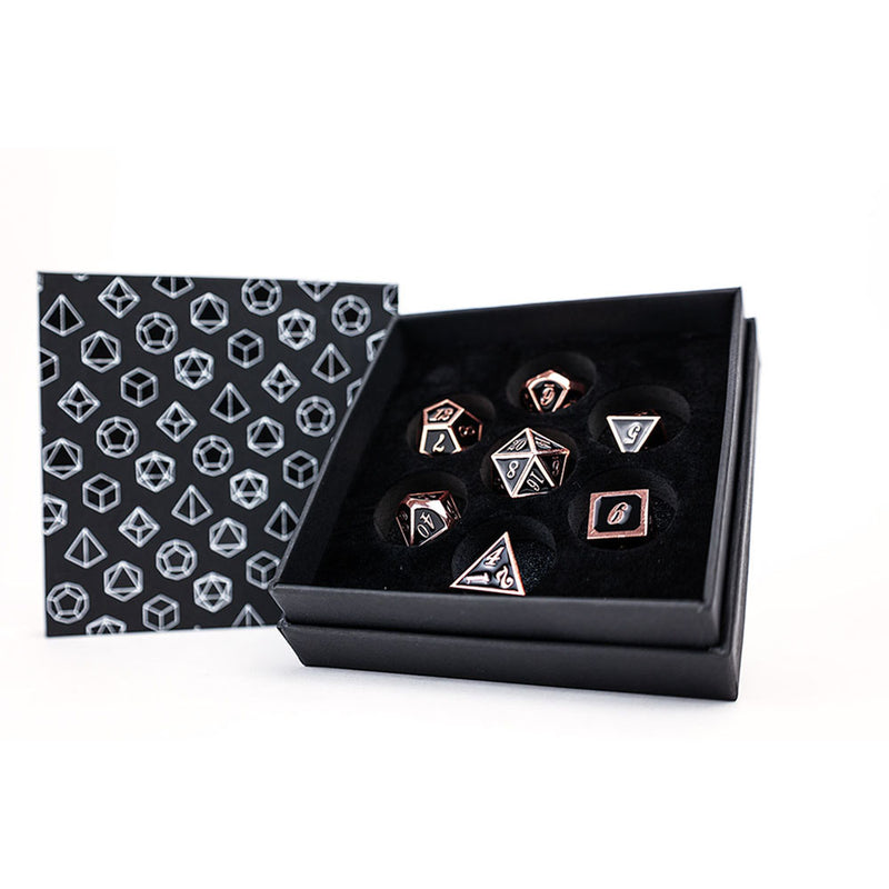 GLPG METAL RPG SERIF DICE Set