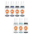 AK Interactive 3Gen Blue Acrylic Paint 17mL