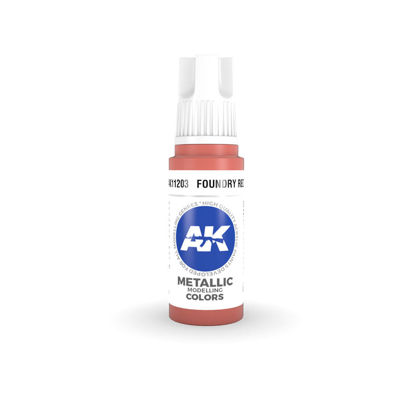 AK Interactive 3Gen Red Acrylic Paint 17mL