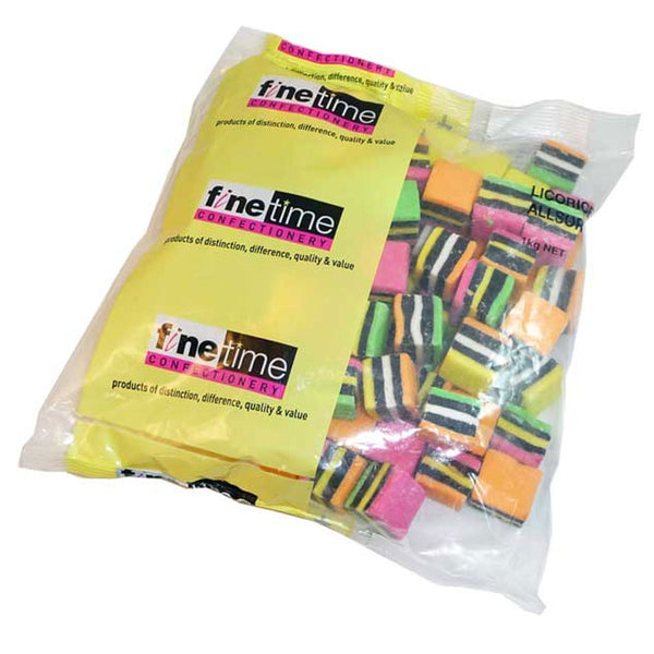 Fine Time Allsorts Liquorice 1kg